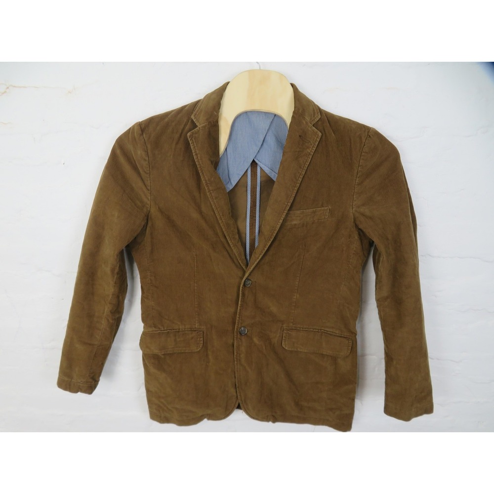 J Crew Corduroy Blazer Mens Medium Brown Vintage Sport Coat Jacket Chore Barn